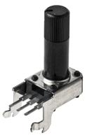 rk09k1110a04 Alps Alpine RK09K 10kΩ Rotary Carbon Film Potentiometer, Panel Mount (Through Hole), RK09K1110A04