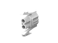 151680 TE Connectivity, Commercial MATE-N-LOK Male Connector Housing, 5.98mm Pitch, 2 Way, 1 Row