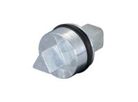 2460650 Rittal Silver Die Cast Zinc Lock Insert