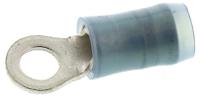 320561 TE Connectivity, PIDG Insulated Ring Terminal, M3.5 Stud Size, 1mm² to 2.6mm² Wire Size, Blue