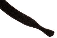 449-9189 RS PRO  Self Engaging Black Hook & Loop Tape, 20mm x 200mm