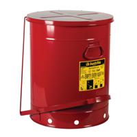 jcn09700rd Justrite Safety Cans 80L Red Pedal Steel Flammable Waste Can