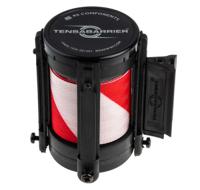 cas-max-d3 Tensator Red & White PET Retractable Barrier, 3.65m
