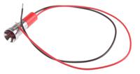 723-9561 RS PRO Red Panel Mount Indicator, 110V ac, 8mm Mounting Hole Size, Lead Wires Termination, IP67