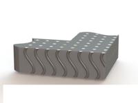 470-0024-2250-10000 TE Connectivity Silicone Shielding Sheet, 1m x 225mm x 2.4mm