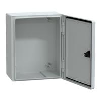 nsyplm3025bg Schneider Electric PanelSeT Series Fibreglass Reinforced Polyester Wall Box, IP66, 308 mm x 255 mm x 160mm