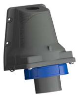 2cma101189r1000-232ebs6w Amphenol Industrial, Easy & Safe IP67 Blue Wall Mount 2P + E Right Angle Industrial Power Plug, Rated At 32A, 230 V