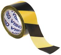 503-708 RS PRO Black/Yellow High-Density Polyethylene 100m Barrier Tape, 0.02mm Thickness