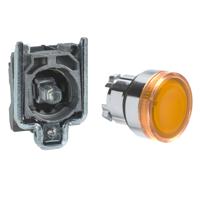 xb4bw35b1 Harmony Series Illuminated Illuminated Push Button Switch, Spring Return, Flush Mount, 22.5mm Cutout, 1 NO, Orange LED,
