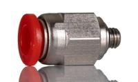 c02250605 Norgren Pneufit C Series Straight Threaded Adaptor, M5 Male to Push In 6 mm, Threaded-to-Tube Connection Style, C0225