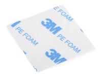 629-2514 RS PRO Self Adhesive Natural Cable Tie Mount 38.5 mm x 38.5mm, 10.2mm Max. Cable Tie Width