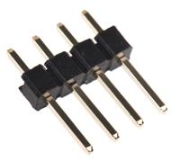 m20-9990445 HARWIN M20 Series Straight Through Hole Pin Header, 4 Contact(s), 2.54 mm Pitch, 1 Row, Unshrouded