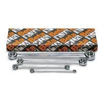 95ftxs4 BETA 4-Piece Open Ended Spanner Set, E6 x E8, E10 x E12, E14 x E18, E20 x E24, Chrome Vanadium