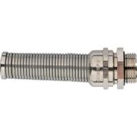 53806760 Lapp SKINTOP Series Silver Nickel Plated Brass Cable Gland, M16 Thread, 4.5mm min., 10mm max., IP68, IP69