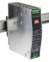 ddr-120a-48 MEAN WELL DDR-120 DC-DC Converter, 48V dc/ 2.1A Output, 100.8W, DIN Rail Mount, +70°C Max Temp -40°C Min Temp