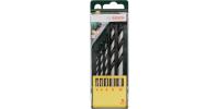 2607019444 Bosch 5-Piece Twist Drill Bit Set for Masonry, 10mm Max, 4mm Min, Tungsten Carbide Tipped Bits