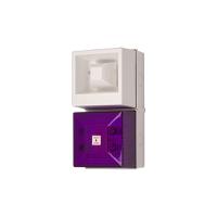 245245 Clifford & Snell YL40 Series Magenta Sounder Beacon, 48 V dc, IP65, Base-mounted, 108dB at 1 Metre