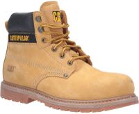 p724624 CAT P724624 Honey Steel Toe Capped Unisex Safety Boots, UK 9, EU 43