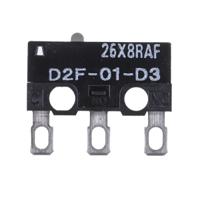 d2f-01-d3 Omron Pin Plunger Micro Switch, Solder Terminal, 100 mA @ 30 V dc, SPDT, IP40