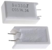 sqmw533rj TE Connectivity 33Ω Wire Wound Resistor 5W ±5% SQMW533RJ