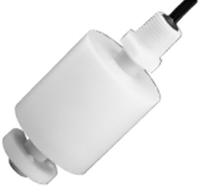 174200 Gems Sensors LS-1700 Series Vertical PTFE Float Switch, Float, 610mm Cable, SPST NC