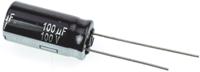 eca2ahg101 Panasonic 100μF Aluminium Electrolytic Capacitor 100V dc, Radial, Through Hole - ECA2AHG101