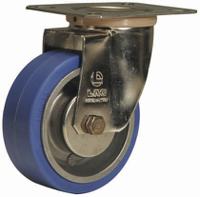 27107pf LAG Swivel Castor Wheel, 100kg Capacity, 100mm Wheel