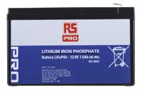 182-8653 RS PRO 12.8V Lithium Iron Phosphate Rechargeable Battery Pack, 7.5Ah - Pack of 1