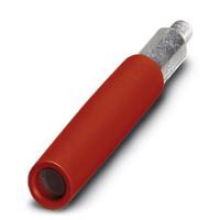 3026719 Phoenix Contact Red Test Connector Adapter With Brass contacts - Socket Size: 4.1mm