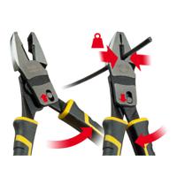 fmht0-70813 Stanley FMHT0-70813 6-Piece Pliers, 215 mm Overall, Flat Tip