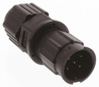 bd-05bmma-ll7001 Amphenol Industrial Circular Connector, 5 Contacts, Cable, Standard Connector, Plug, Male, IP67, Ceres Series