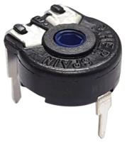 pt10mv10-103a2020-pm-s 10kΩ, Panel Mount Trimmer Potentiometer 0.2W Vertical Adjust PIHER SENSORS AND CONTROLS S.S.A, PT-10
