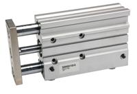 180-290 RS PRO Pneumatic Guided Cylinder - 25mm Bore, 100mm Stroke, Double Acting