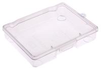 113922 Raaco Transparent PP, Adjustable Compartment Box, 27mm x 119mm x 95mm