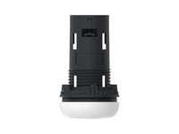 1-2489541-1 TE Connectivity, 1-2489541, Screw Mount White LED Pilot Light, 19.6mm Cutout, IP20, IP65, Dome, 415V ac