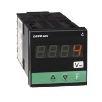 4a-96-4-00-1-000 Gefran 4A Digital Panel Multi-Function Meter for Current, Voltage, 48mm x 96mm
