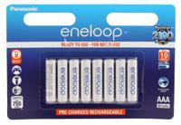 bk-4mcde8be Panasonic eneloop NiMH Rechargeable AAA Battery, 750mAh, 1.2V