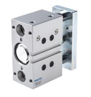 dfm-40-25-p-a-gf Festo Pneumatic Guided Cylinder - 170864, 40mm Bore, 25mm Stroke, DFM Series, Double Acting