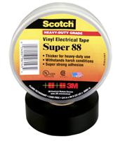 super-88-19mm-x-20-m 3M Scotch Super 88 Black PVC Electrical Insulation Tape, 19mm x 20m