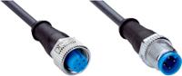 yf2a14-020ub3m2a14-2096000 SICK Female 4 way M12 to Male 4 way M12 Sensor Actuator Cable, 2 m