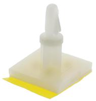 lcbsb-8-01-art LCBSB-8-01 ART, 12.7mm High Nylon PCB Support for 4mm PCB Hole, 17.8 x 17.8mm Base