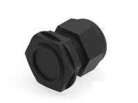 1sng626093r0000 Entrelec 1SNG Series Black PA 6 Cable Gland, M32 Thread, 15mm min., 21mm max., IP66, IP68