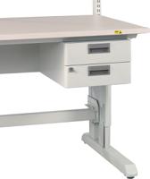 859340-49 Treston 2 Drawer Unit, 220mm x 300mm x 454mm, White