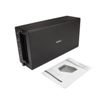 tb31pciex16 StarTech.com 2 Port Thunderbolt 3 USB 3.1 USB C Thunderbolt 3 Hub, AC Adapter Powered, 280 x 142 x 82mm