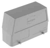 19300240528 HARTING Han B Heavy Duty Power Connector Hood, M40 Thread, Side Entry