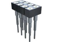 sd-108-g-2 Samtec SD Series Straight Through Hole Mount PCB Socket, 16-Contact, 2-Row, 2.54 Pitch, Solder Termination