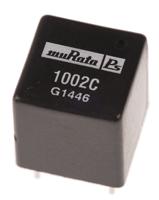 1002c Murata Power Solutions PCB Mount Pulse Transformer 1:1 Turns Ratio, 3mH Prim. Inductance, 1.4Ω Prim. Resistance