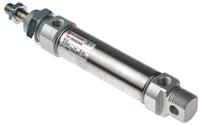 rm8020m25 Norgren Pneumatic Piston Rod Cylinder - 20 mm Bore, 25 mm RM/8000/M Series, Double Acting Acting