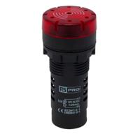 271-7485 RS PRO, Panel Mount Red LED Pilot Light, 24V ac/dc
