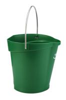 56882 6L Plastic Green Bucket With Handle